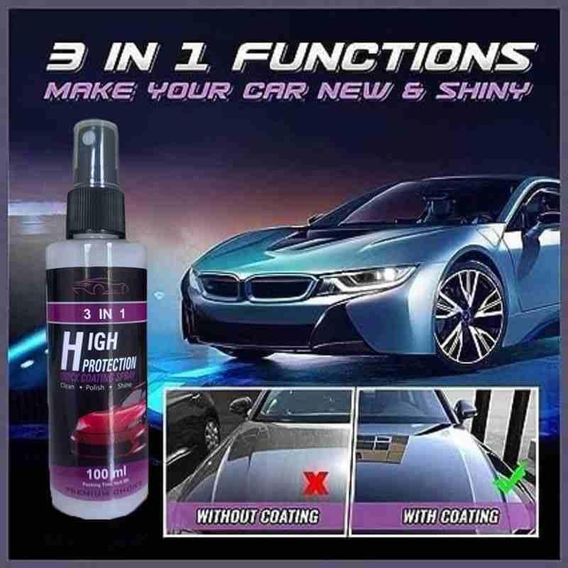 3 in 1 High Protection Car Ceramic Coating Spray (BUY 1 GET 1 FREE)