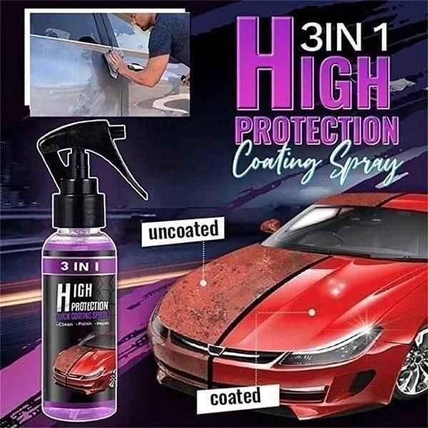 3 in 1 High Protection Car Ceramic Coating Spray (BUY 1 GET 1 FREE)